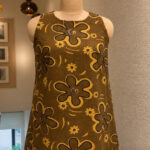 Golden Daisy Denim Dress