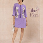 Lilac Flora Dress